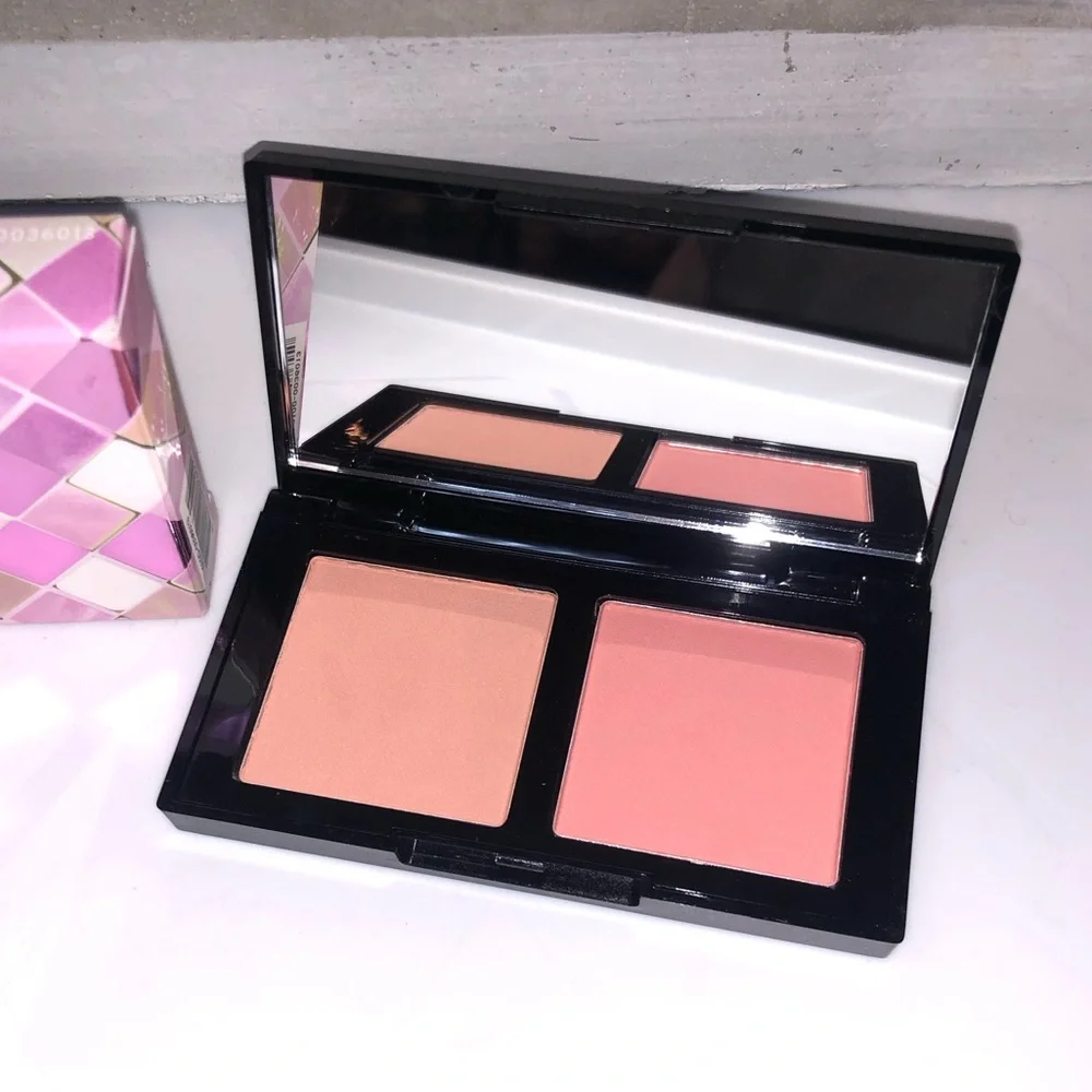 BNIB Laura Geller Hi-Def Duo Blush Palette - Blooming Rose - Picture 4 of 7